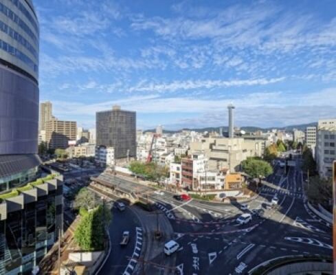 岡山市街地の景観